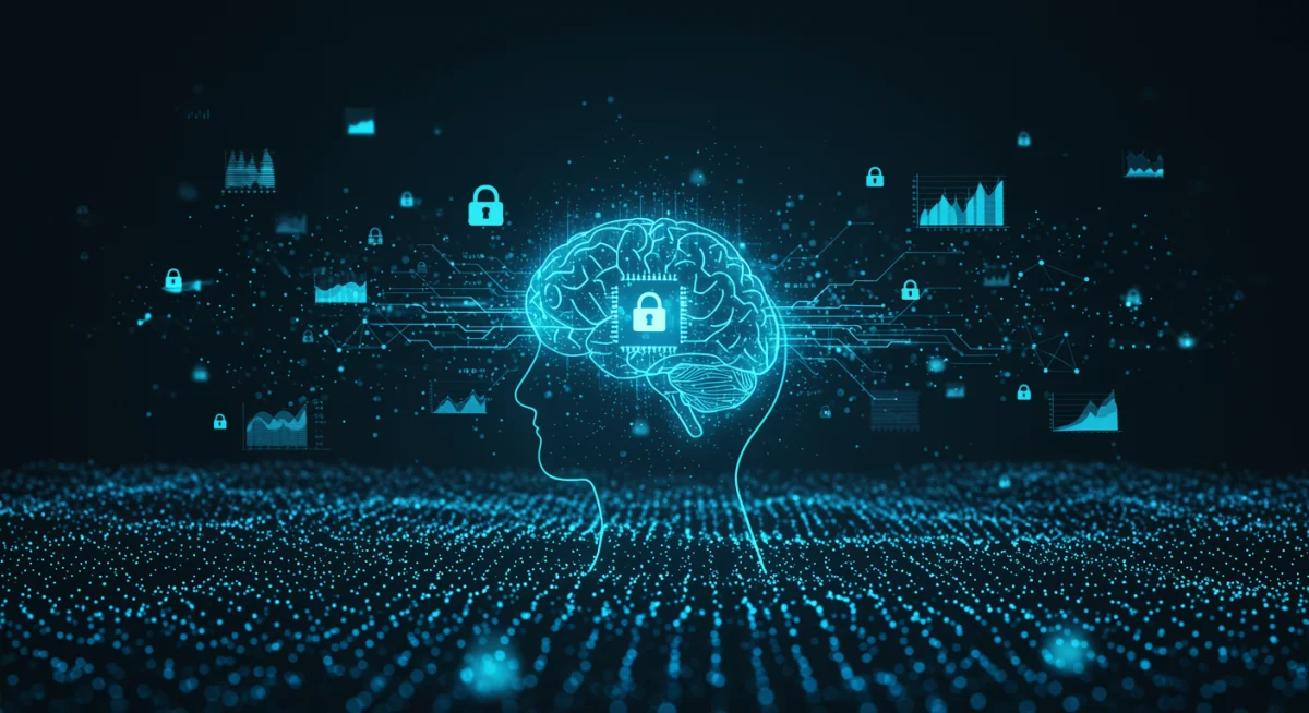 Inteligencia artificial analizando datos para detectar y neutralizar amenazas cibernéticas en la nube.